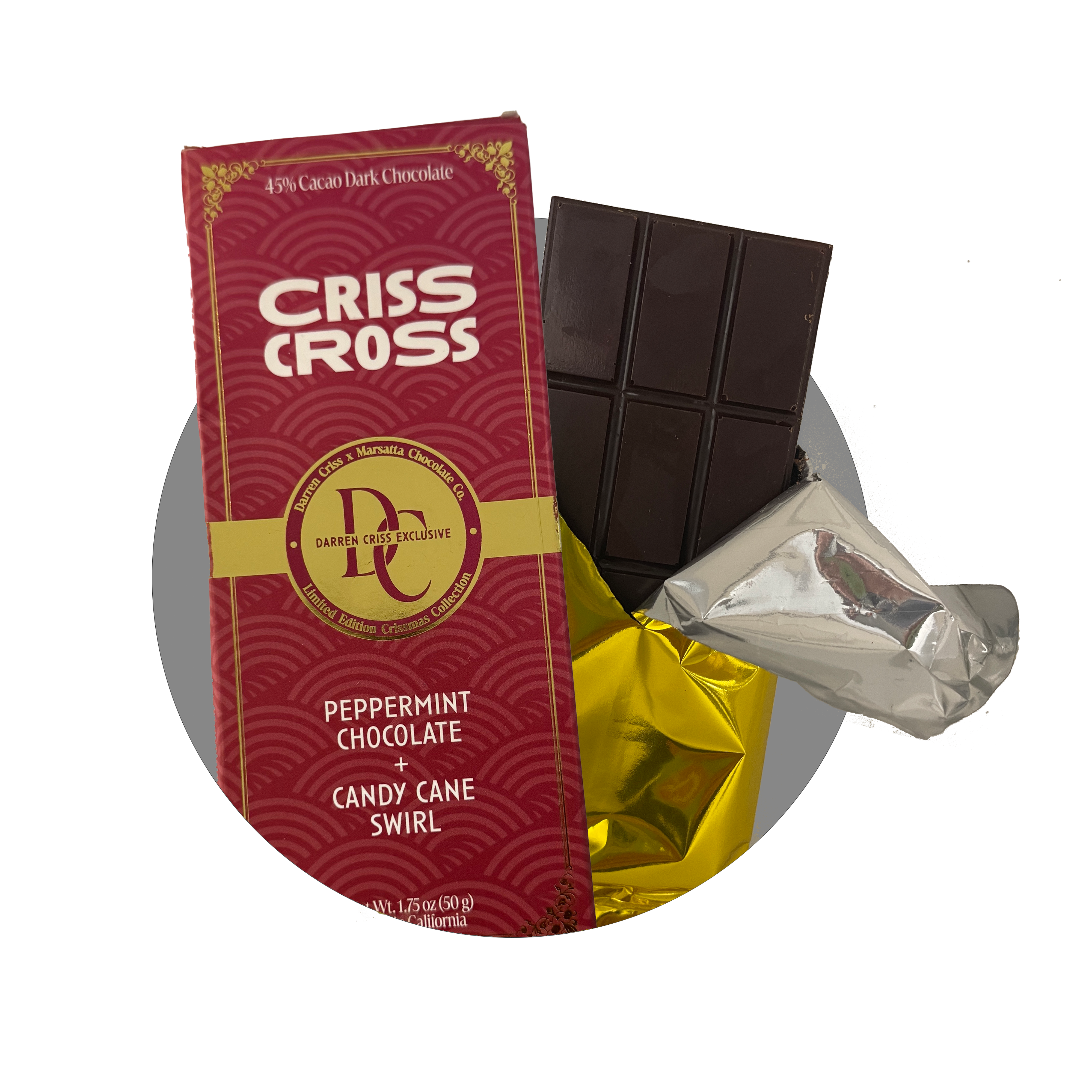 Darren Criss x Marsatta Chocolate Limited Edition Crissmas Bars