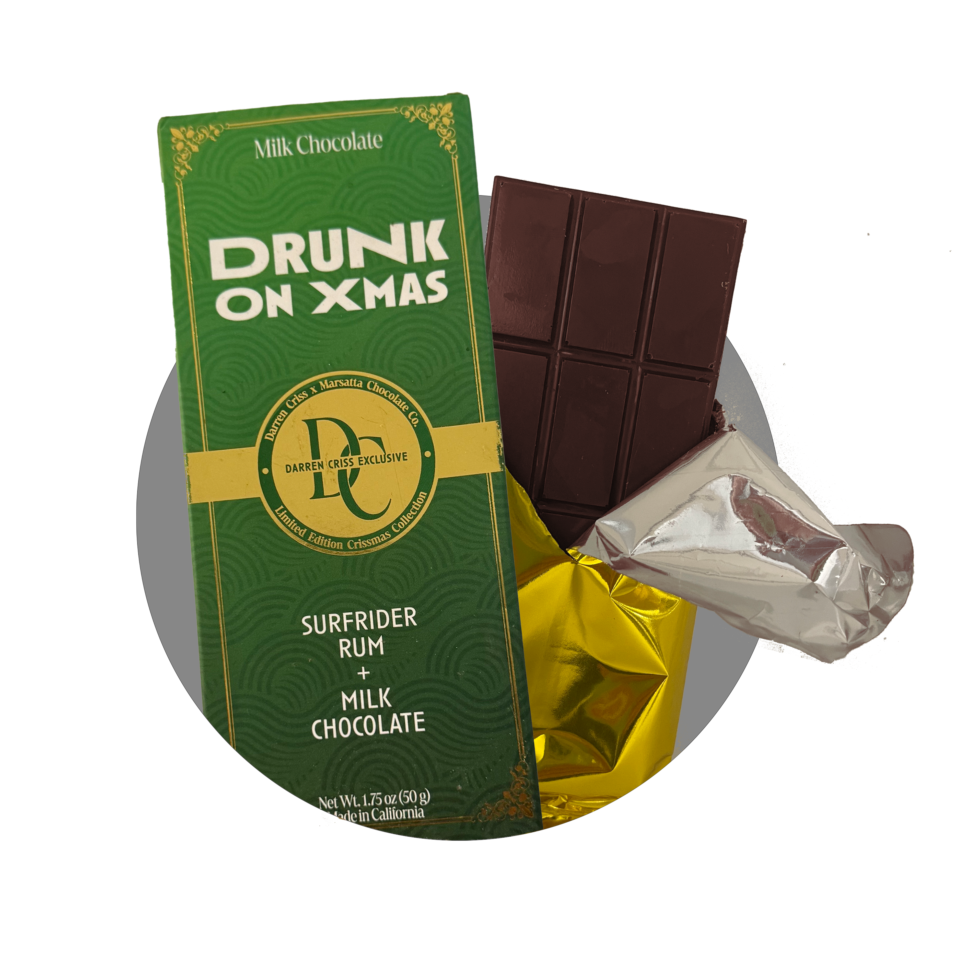Darren Criss x Marsatta Chocolate Limited Edition Crissmas Bars