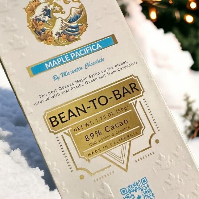 "Maple Pacifica" - 89% Bean-to-Bar Chocolate