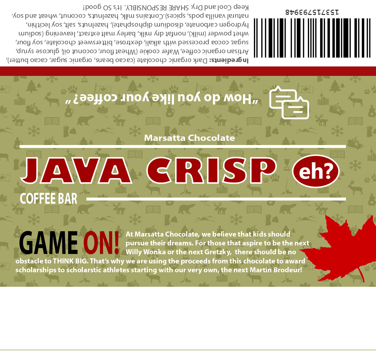 Java Crisp Coffee Bar.