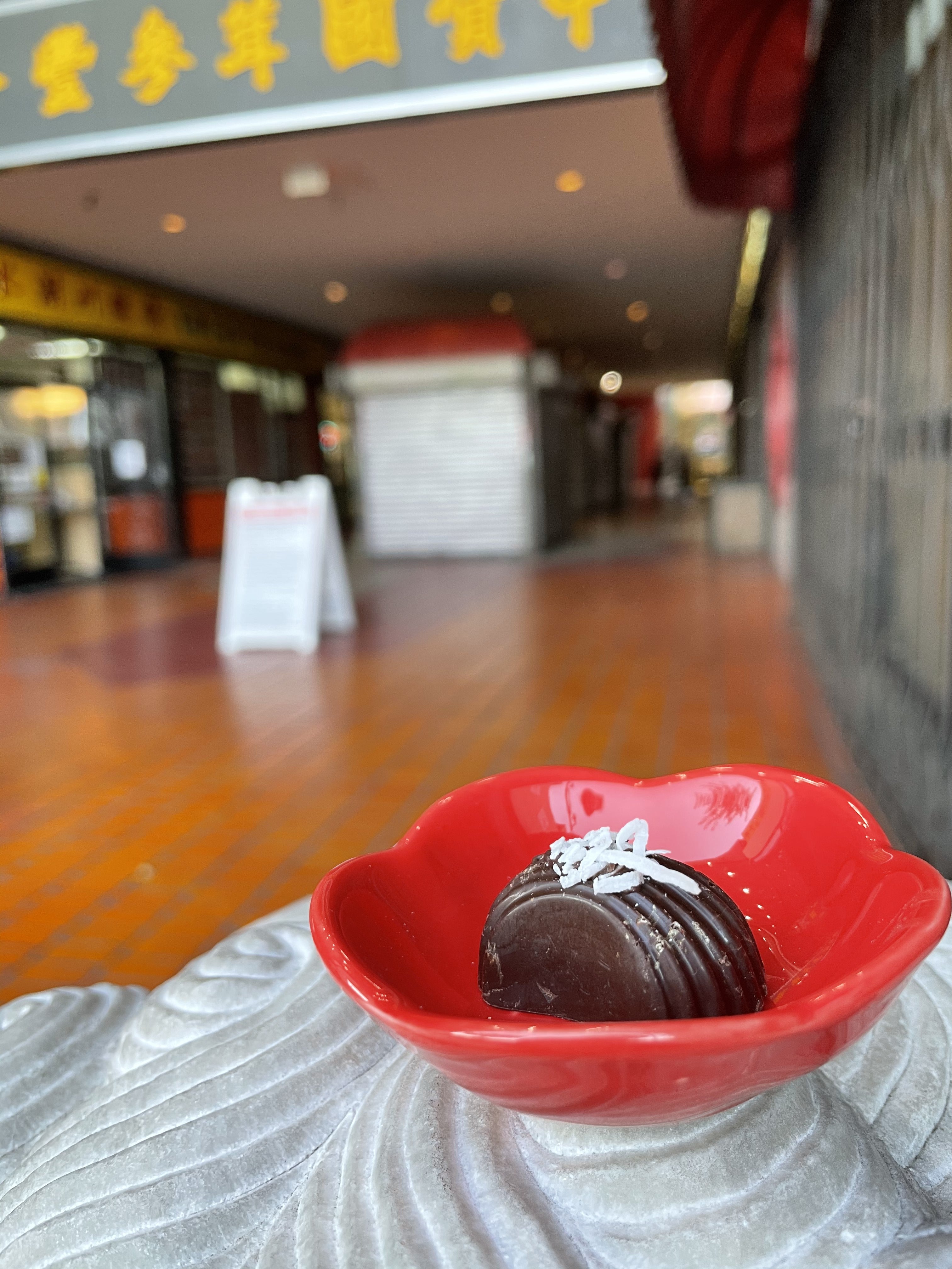 "Lunar New Year" - Green Tea and Coconut Bonbon (5 Piece)