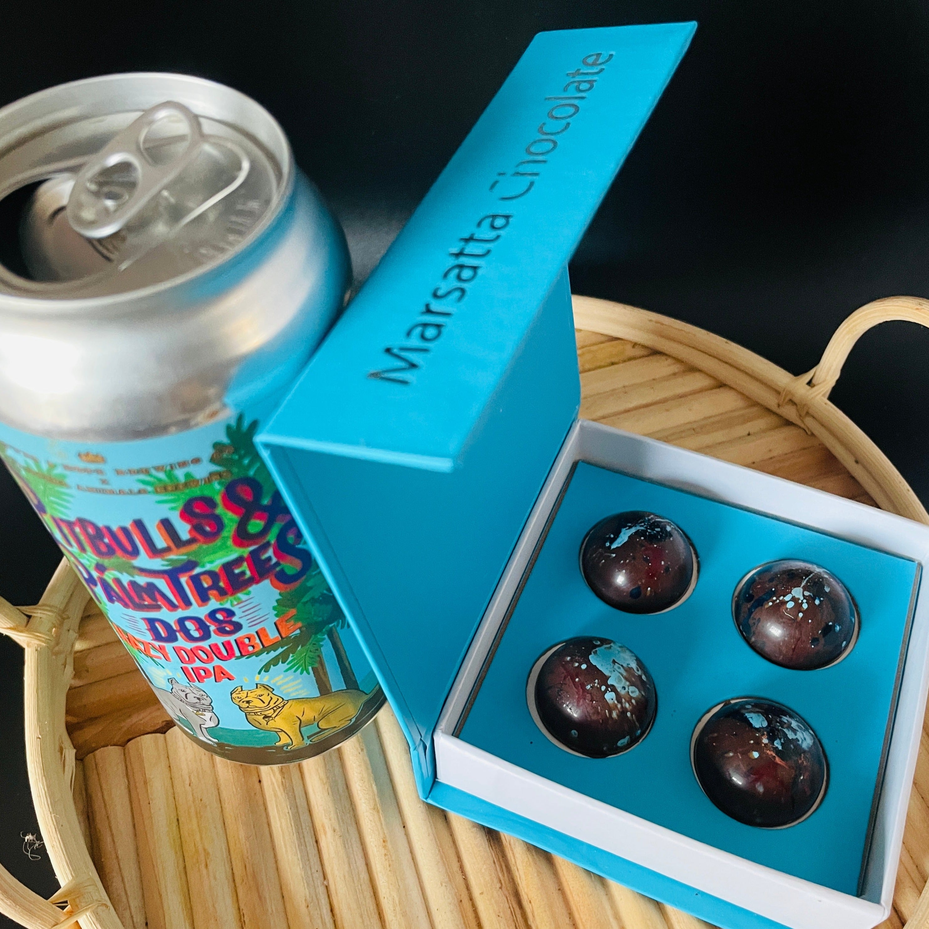 "Miami Vice" - Beer Infused Chocolates (4 Piece)