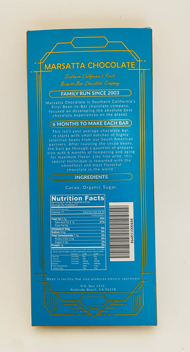 "Sapphire Label" -  74% Bean-To-Bar Chocolate
