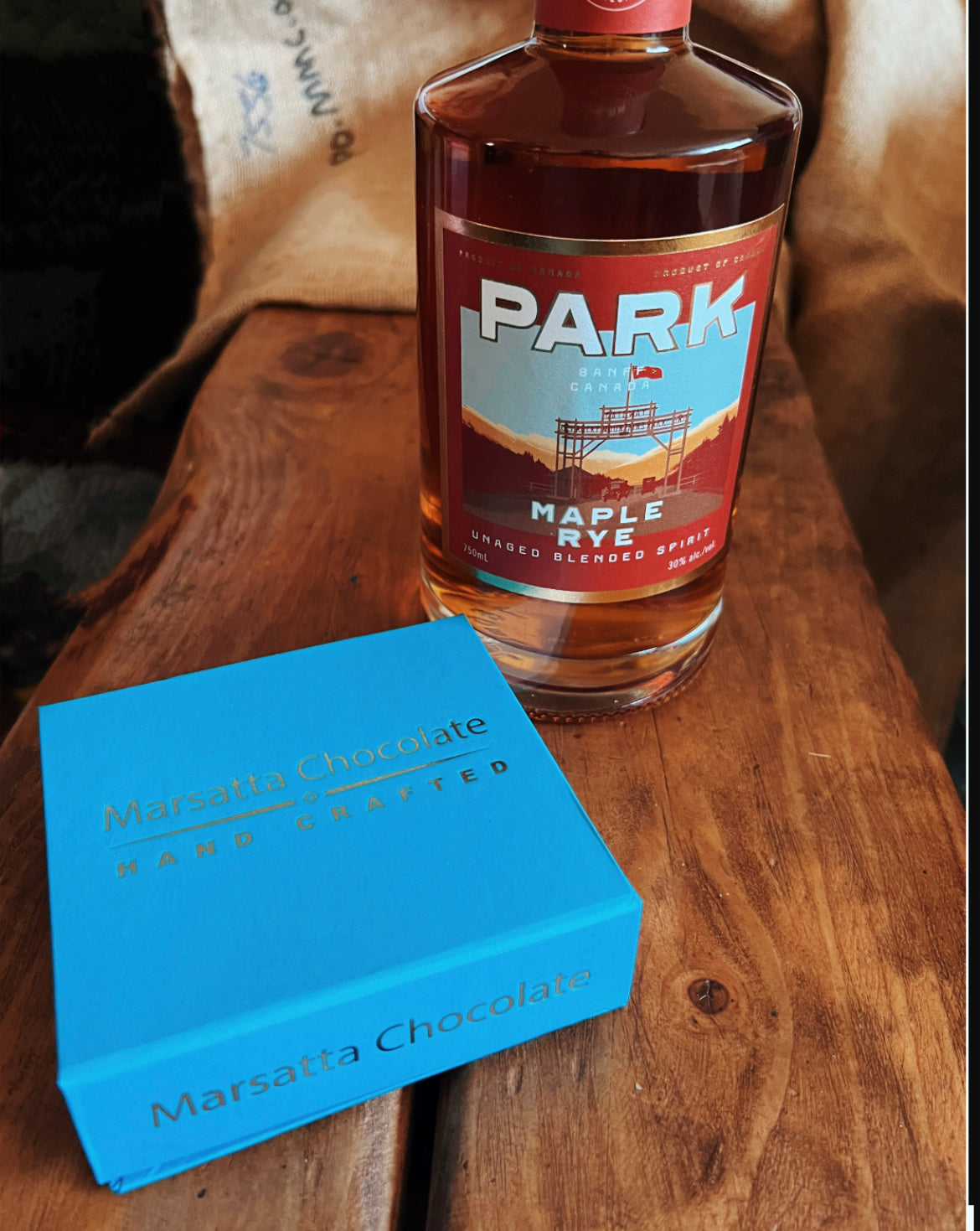 "Canada Day" - Banff Maple Rye Bonbon