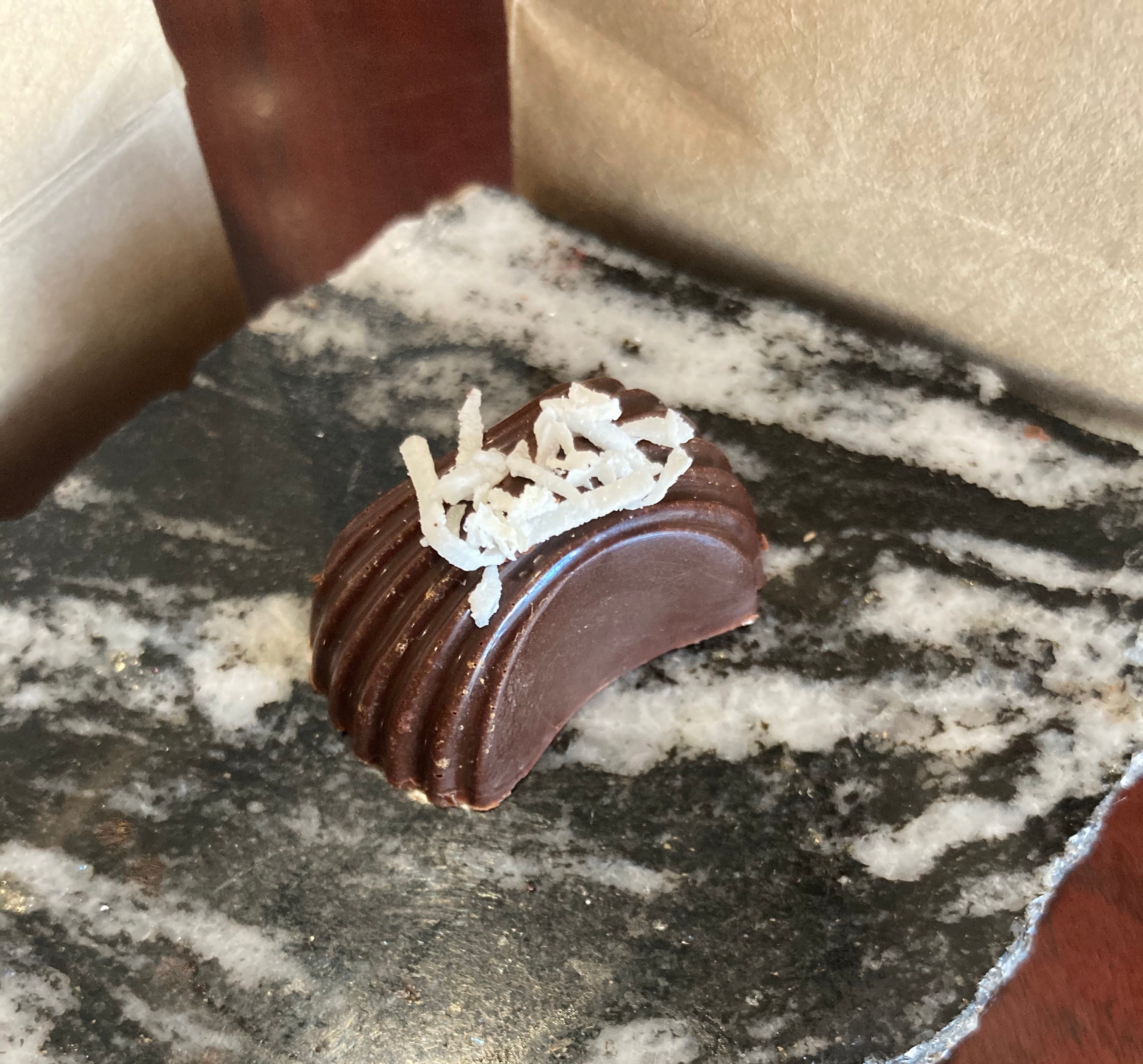 "Lunar New Year" - Green Tea and Coconut Bonbon (5 Piece)