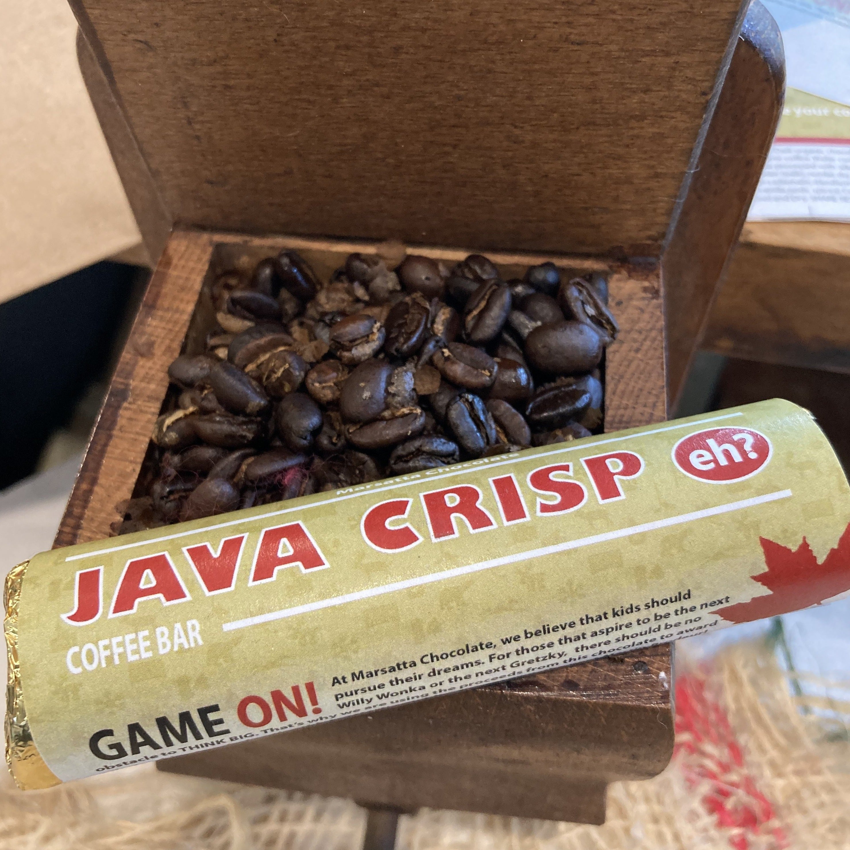 Java Crisp Coffee Bar.
