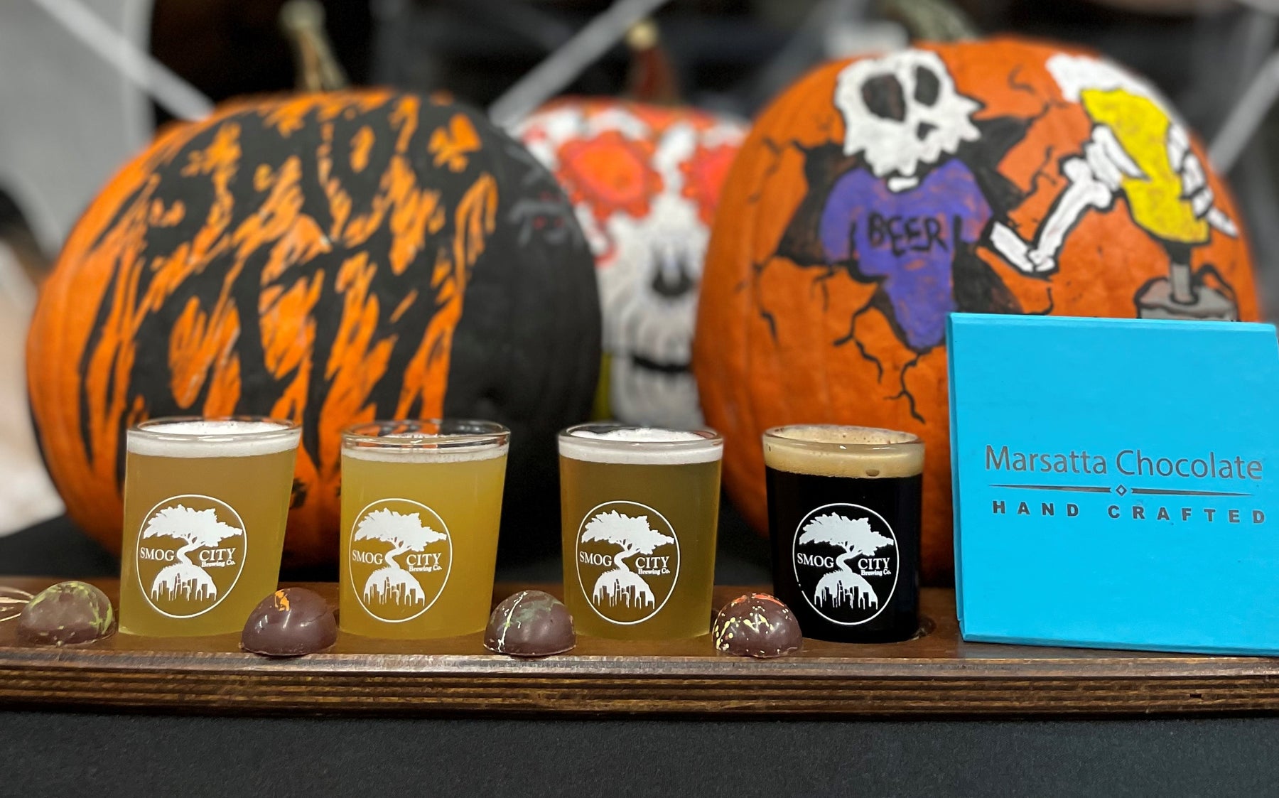 Special Halloween Tasting with Smog City!