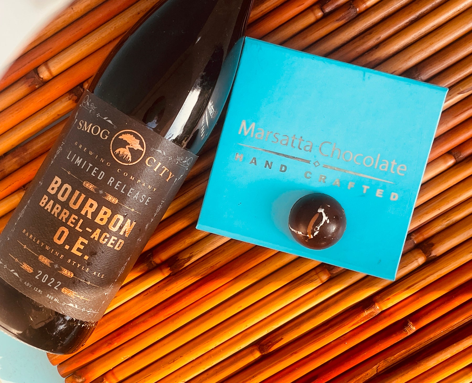 Try A Bourbon-Aged Beer Infused Bonbon...Today Only!