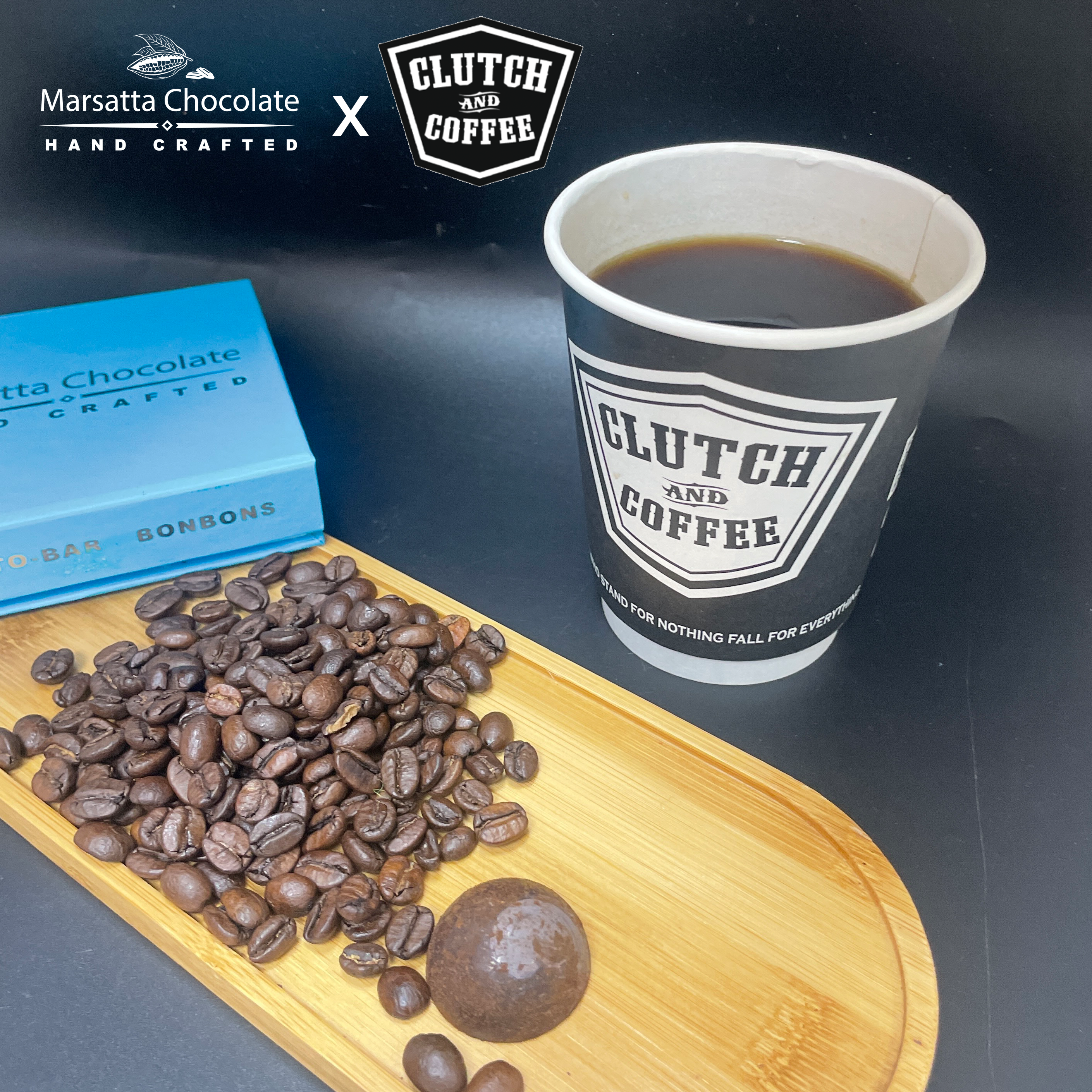 Clutch & Coffee Infused Mocha Bonbon