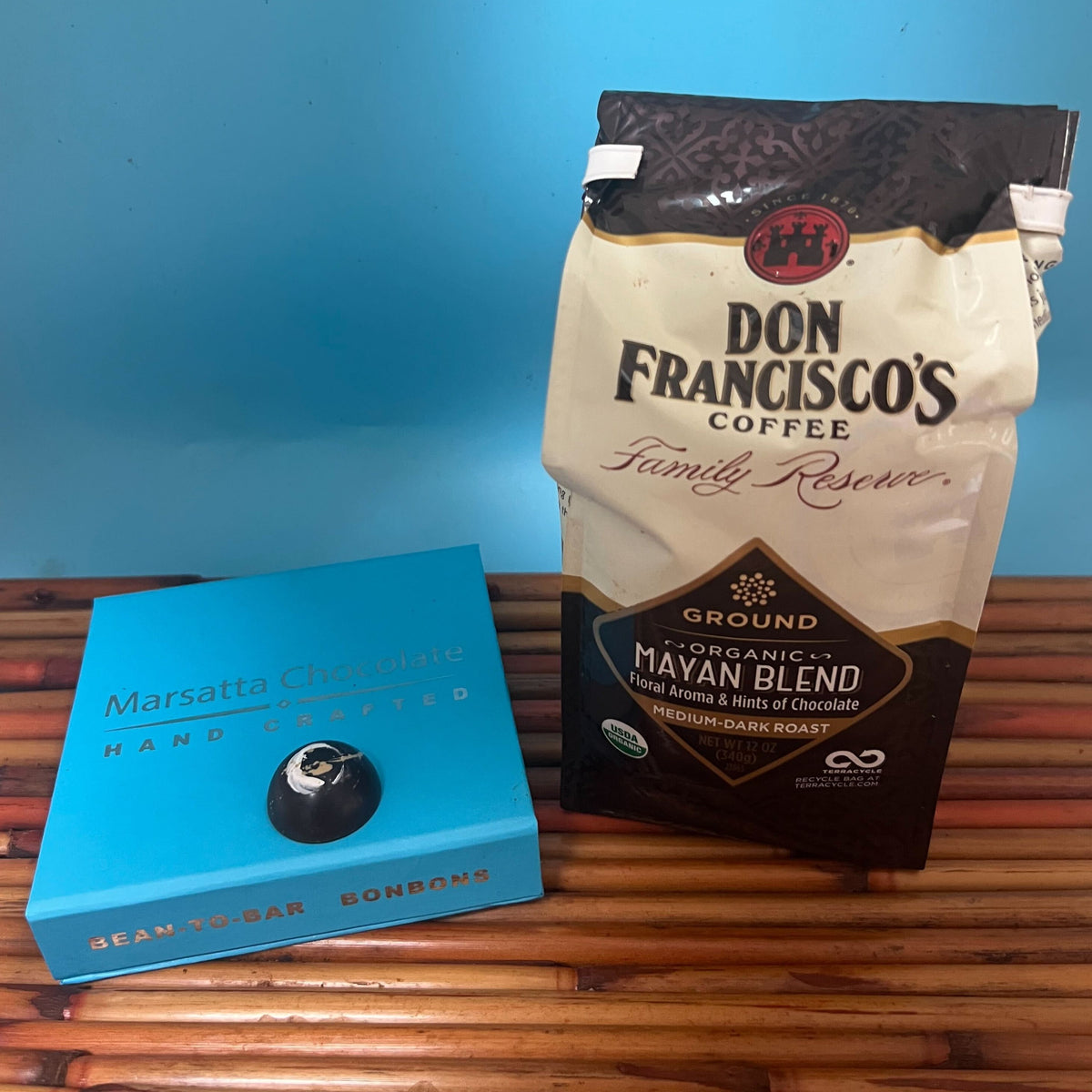 "20th Anniversary" Don Francisco Coffee Infused Mocha Bonbon — Marsatta Chocolate