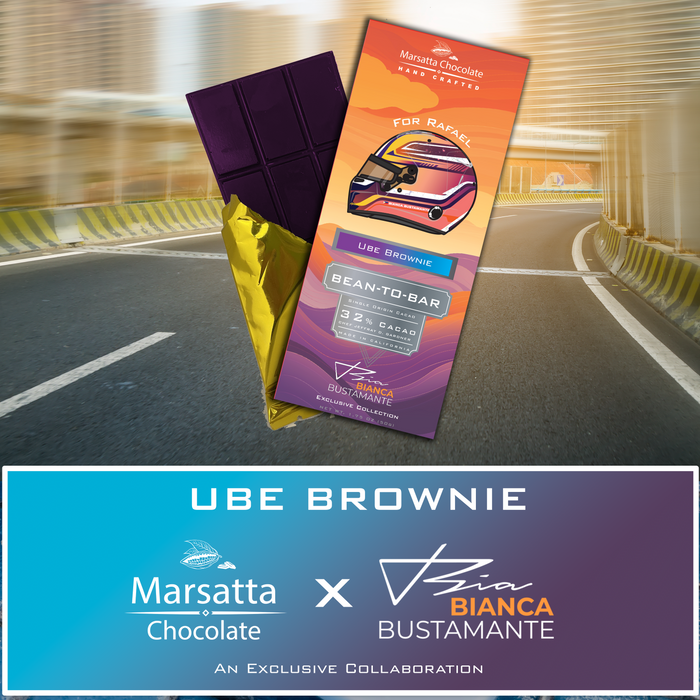 "Ube Brownie" - Bianca Bustamante x Marsatta Chocolate