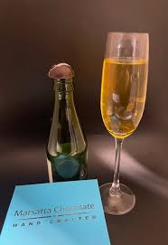 New Years Champagne Chocolate