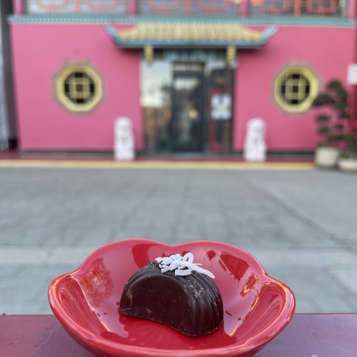 "Lunar New Year" - Green Tea and Coconut Bonbon (5 Piece)