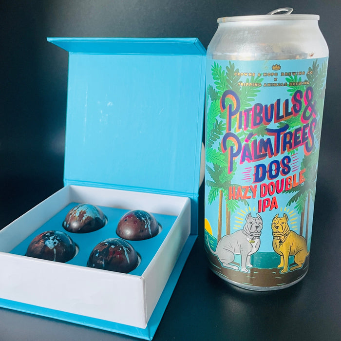 "Miami Vice" - Beer Infused Chocolates (4 Piece)