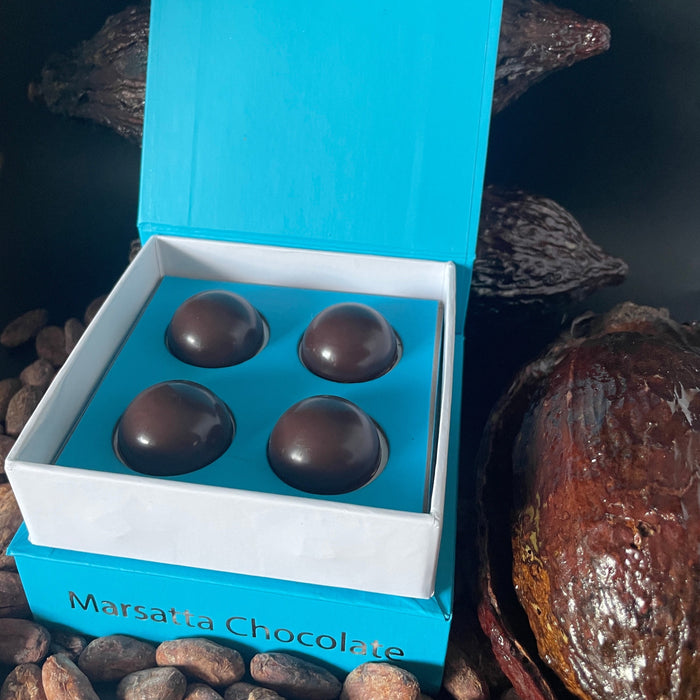 Triple Dark Chocolate Bonbons (4 Piece)