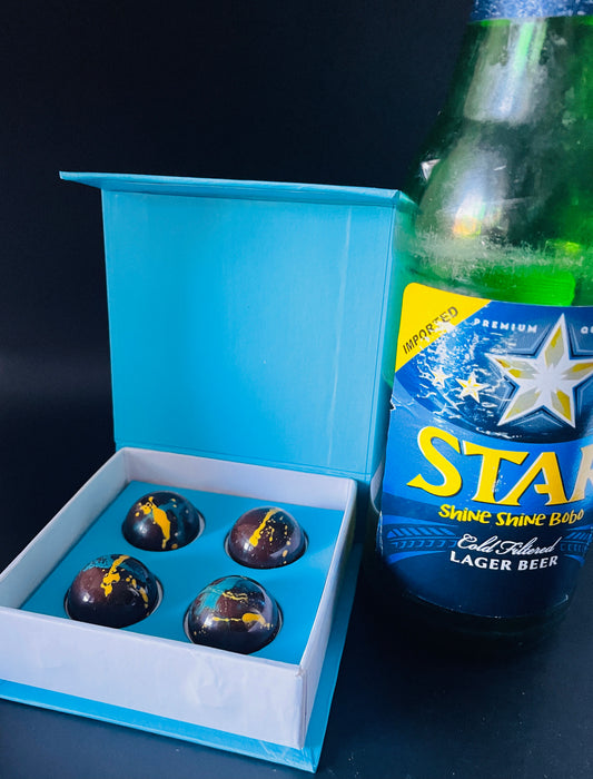 Exclusive Nigerian Lager Infused Bonbon