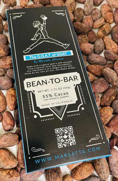 "G.O.A.T. Milk" - 55% Bean-To-Bar Chocolate