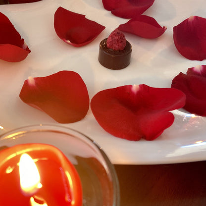 Raspberry Delight with Cardamon Bonbons (5 Piece)