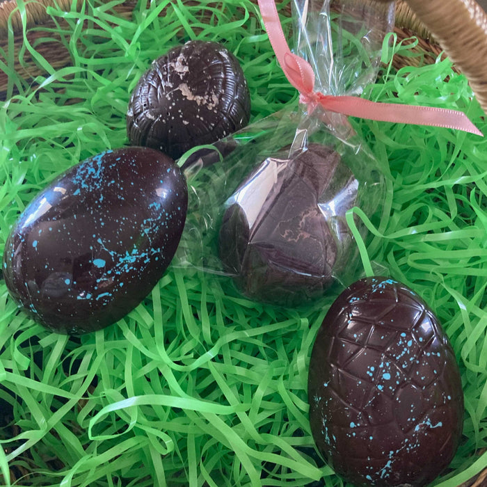 Large Easter Eggs (Solid Bean-to-Bar Chocolate with Caramel)